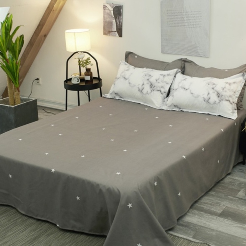 Marble Print Bedding Set - Picture 2 of 5